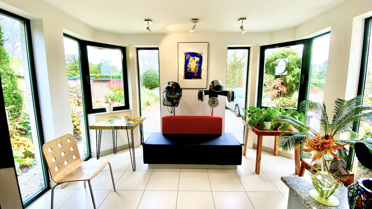 kapsalon interieur vooraan